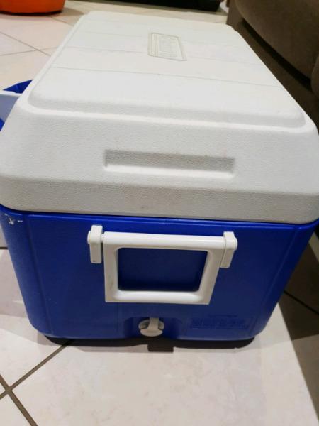 Coleman Combo Cooler Box - Blue (51L)