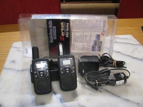 zartek pro8 series walkie talkies