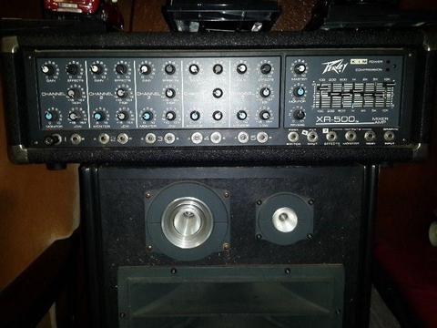 Peavey XR500 Mixer Amplifier