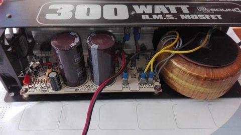 Amp 300 watt Mosfet PQ Sound