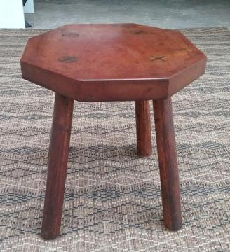 Teak stool