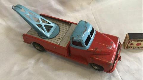 1950s Tin toys, Boat R495, Jeep R600, Truck R695