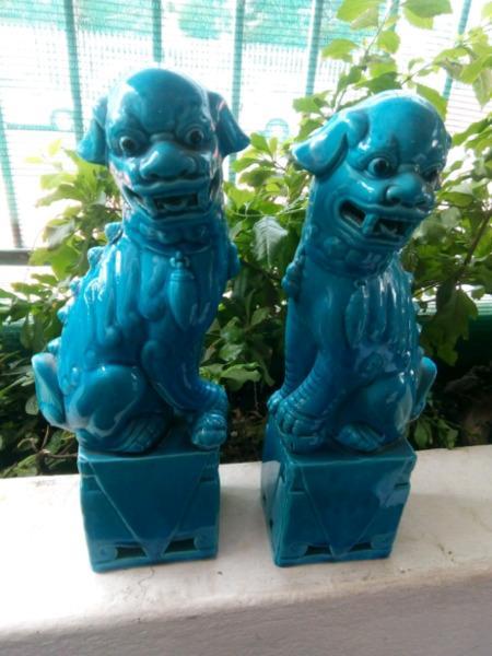 Pair of Foo dogs from China