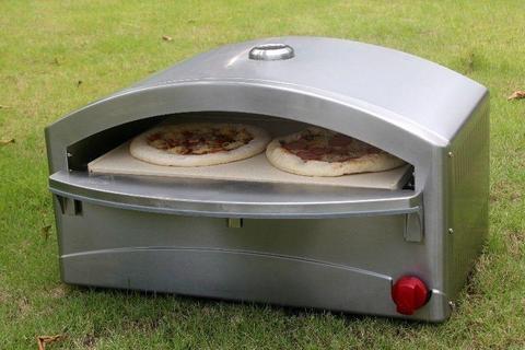 Stainless Steel Gas pizza ovens - PRICE INCLUDES COURIER – Brand new and includes 12 month warranty