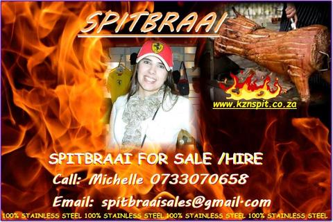 SPITBRAAI FOR SALE/HIRE