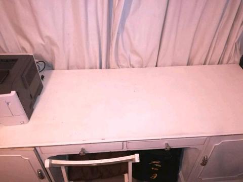 White oak desk R2500