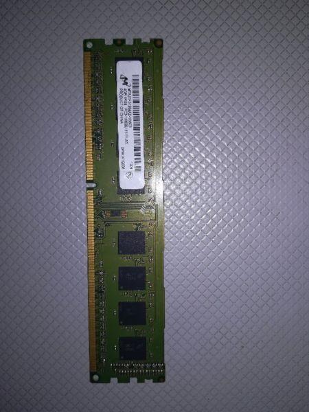4gb DDR3 desktop ram - Bargain