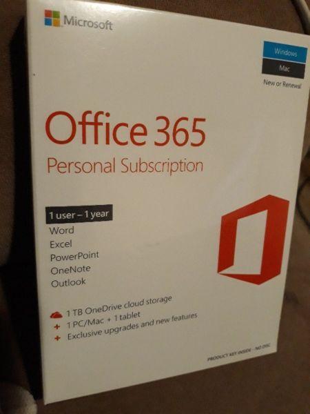 Office 365 Personal Subscription