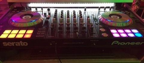 Pioneer DDJ-SZ DJ controller with Odyssey flight case. Immaculate condition