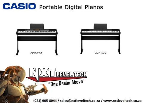 BRAND NEW CASIO Portable Digital Pianos, 88 Key Scaled Hammer Action Keyboard