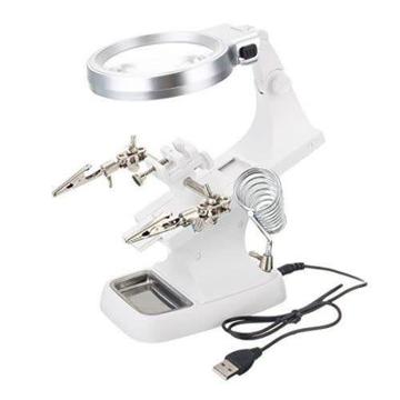 Brand New Desk Lamps Welding LED Magnifier Helping Hand Soldering - Multifunctional Actopus