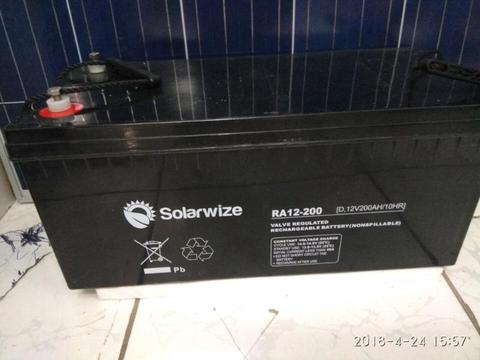 Gel batteries 200ah 12V on Special