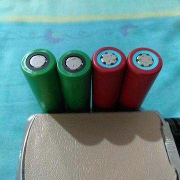 18650 BATTERIES LITHIUM ION RECHARGEABLE