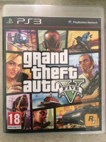 Ps3 GTA 5 (5 months old)