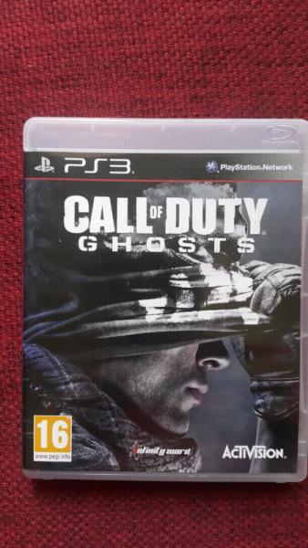 Call of duty ghosts ps3