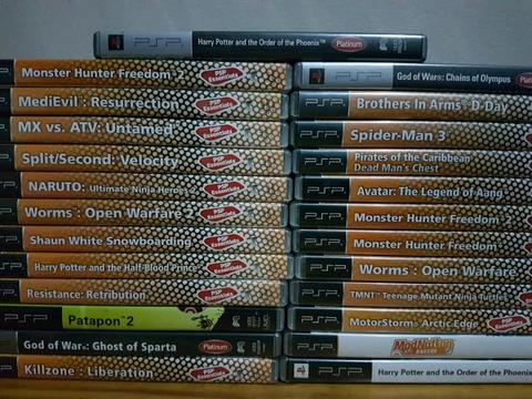 27 psp games for sale