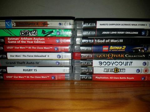 Ps3 games for sale - R80