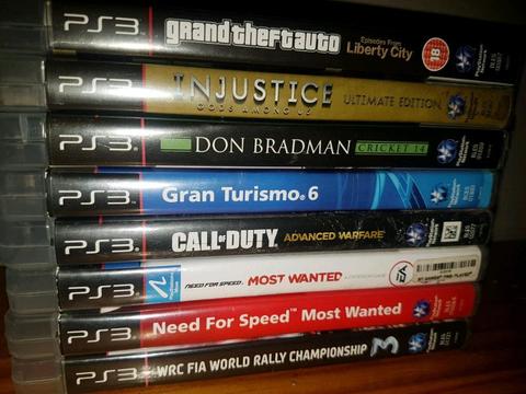 Ps3 games for sale - R150