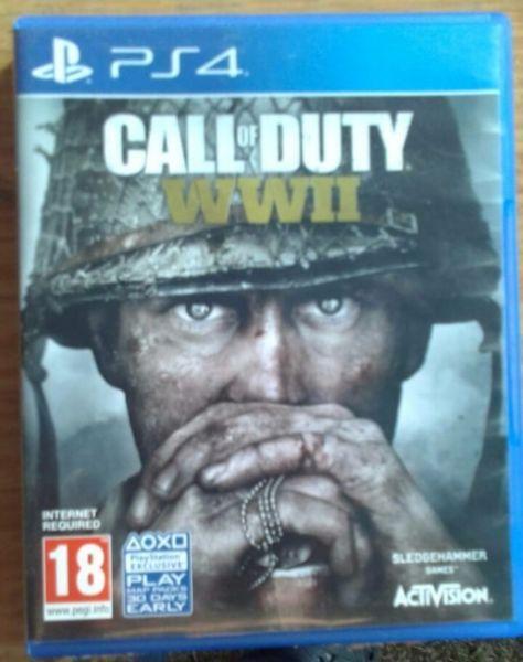 PS4 Call of Duty WW2 for sale