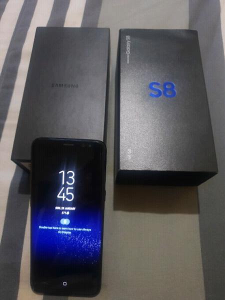 Samsung Galaxy S8 With Box For Sale