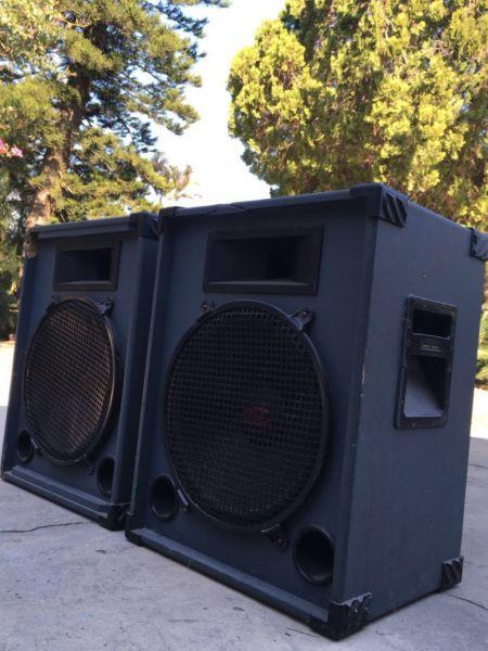 Big speakers