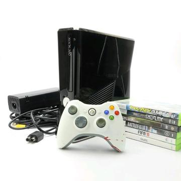 250Gb Xbox 360 + 6 Games