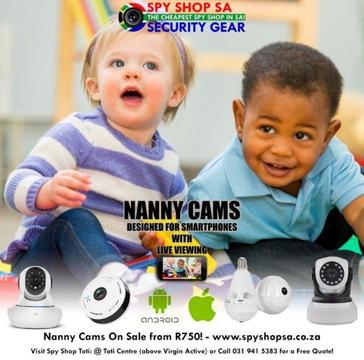 Nanny Cams On Sale from Spy Shop