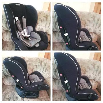 Safeway MOTO-X1 carseat 0-18kg (covers 2 growth stages)