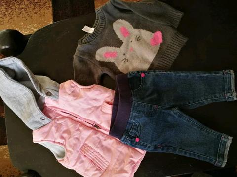 Girls 3-6 months winter outfit