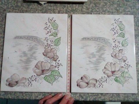 Chiarelli flower tiles