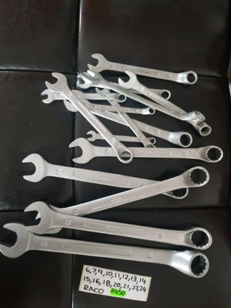 Raco spanners 15pc set R450