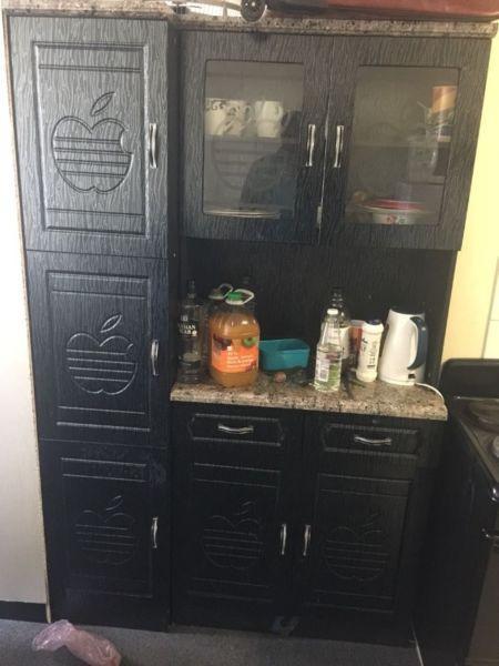 Kitchen cupboard and side counter for sale