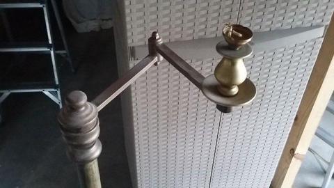 Floor Standing Brass Lamp