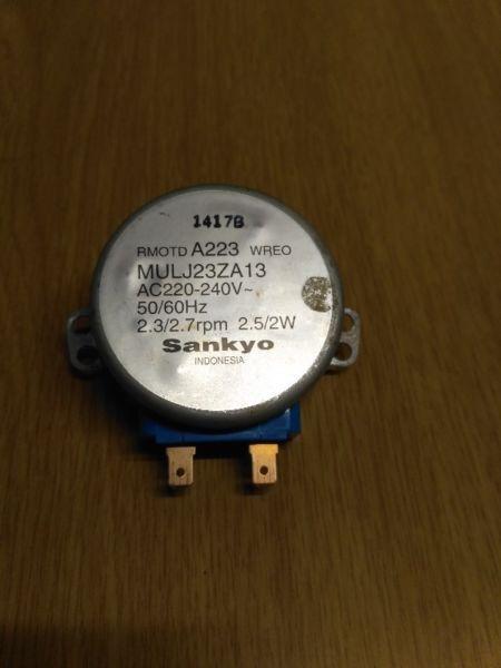 Turntable motor for microwave oven - new or used