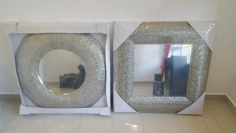 2 x New Large Style Mirrors