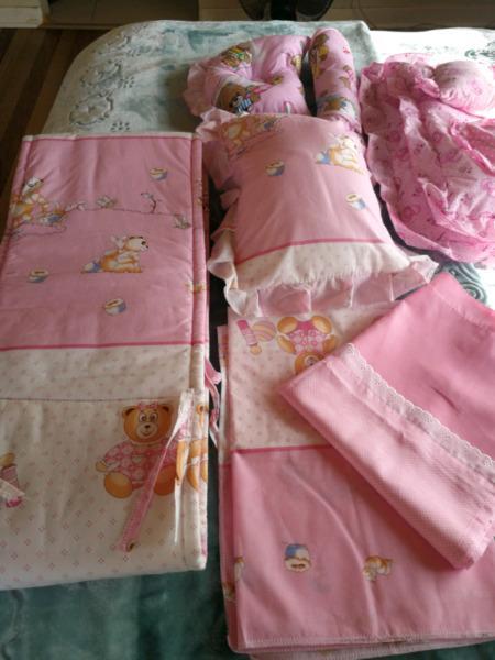 Cot Set and bedding
