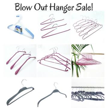 Quality Hanger Stock To Clear! Up to 50% Off!