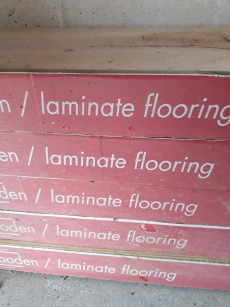Laminate flooring beech