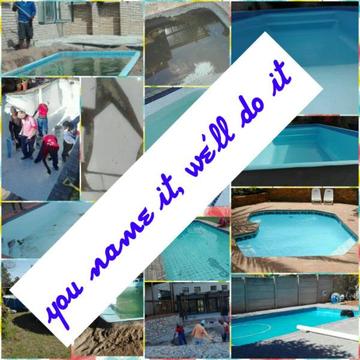 Swimming pools fibreglass