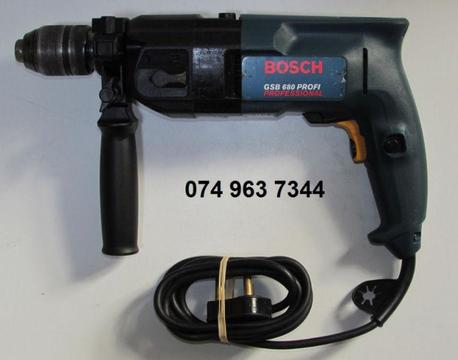 Bosch Professional GSB 680 PROFI Industrial 2-Speed Impact Drill