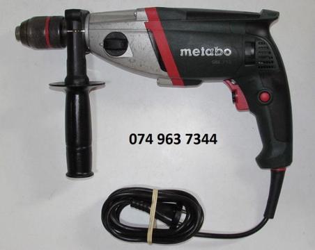 Metabo SBE 710 Electronic Two-Speed Industrial Impact Drill