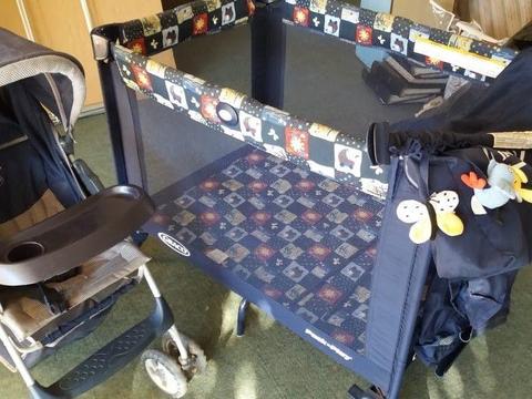 Pram and Camp Cot for sale