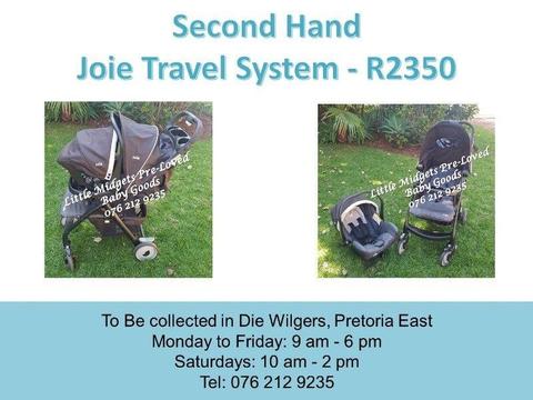 Second Hand Joie Travel System