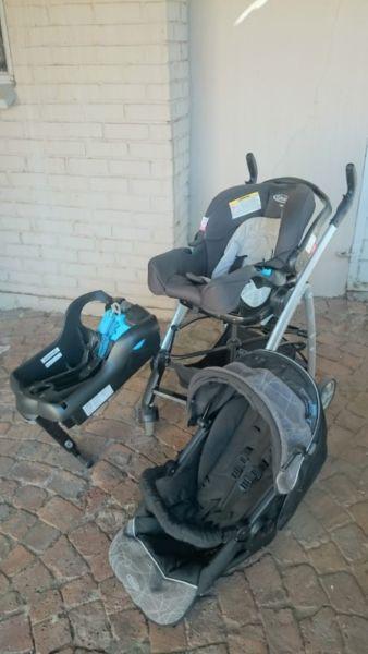 Graco 3 in 1 pram