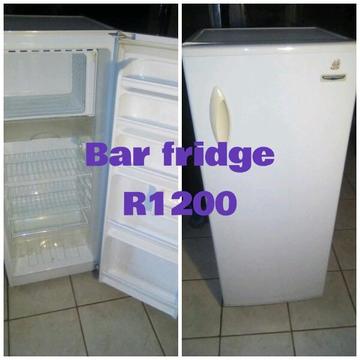 Big bar fridge....R1200
