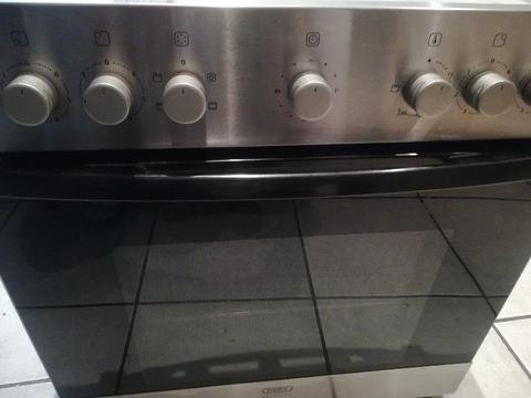 Silver Defy stove for sale
