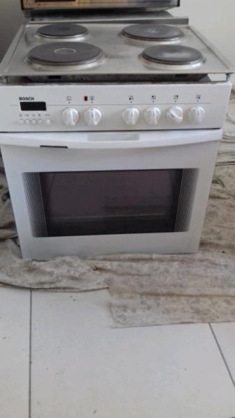 Bosch stove and oven