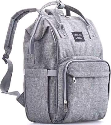 Baby Backpack Style Bag Grey
