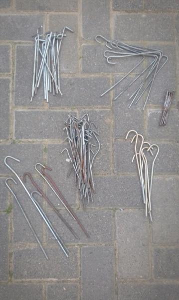 Tent pegs