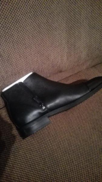Men's leather half boots for sale
